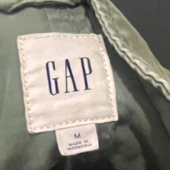 GAP Army Green Utility Field Jacket M - Picture 5 of 6